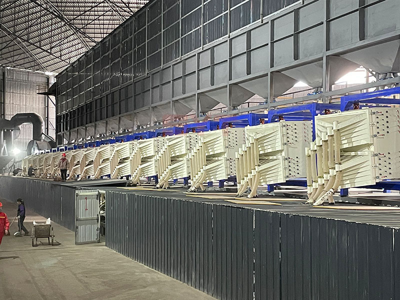 方形搖擺篩案例現場