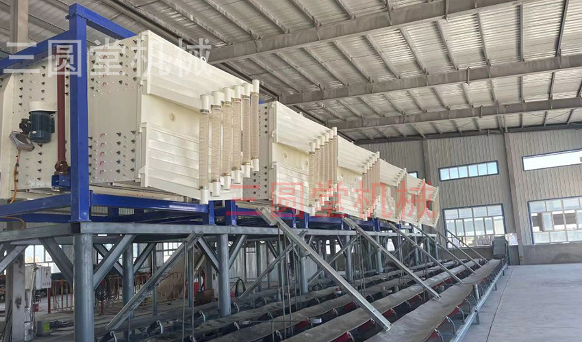 方形搖擺篩生產(chǎn)線